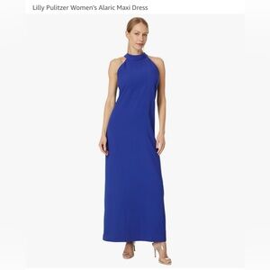 NWT Lilly Pultizer Alaric Halter Maxi Dress